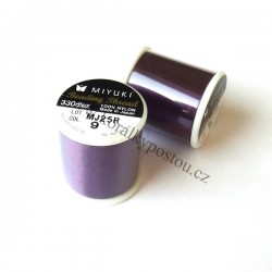 Miyuki nylonová nit Purple, 50 m