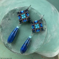 PREZENČNÍ KURZ - Náušnice "Skadi"